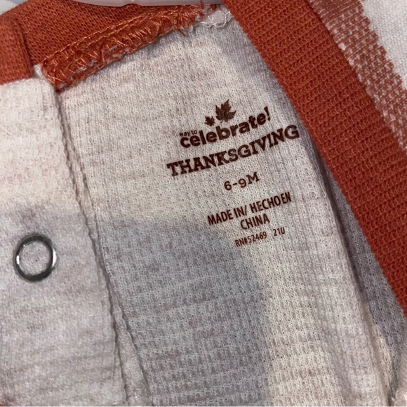 Fall kids one piece Take me to the Patch size 6-9 thanksgiving - Picture 4 of 5